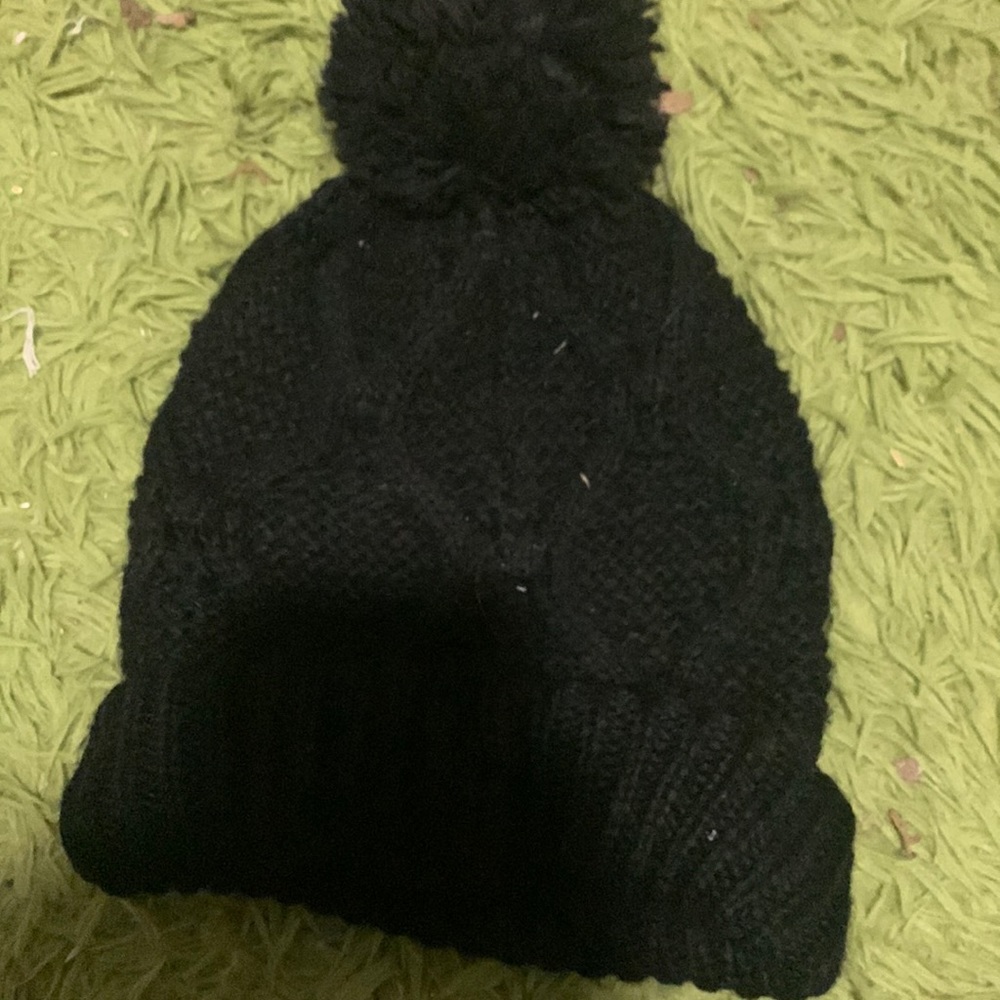 black beanie